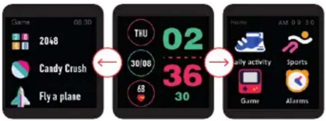 DCU Smartwatch Junior/Teens - Accessos ràpids - 1
