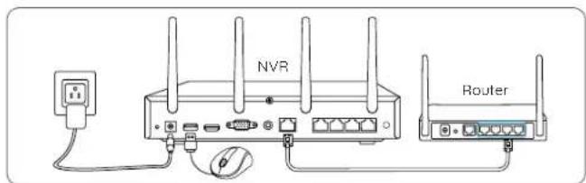 REOLINK RLN12W - Schema di connessione - 1