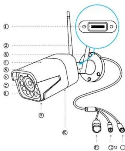 REOLINK RLC-811WA - Contenido de la caja - 11