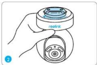 REOLINK E1 Outdoor Pro - Montaggio della telecamera a parete - 2