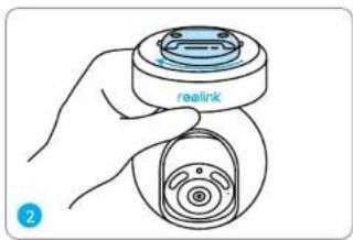 REOLINK E1 Outdoor Pro - Mount the Camera to the Wall - 2