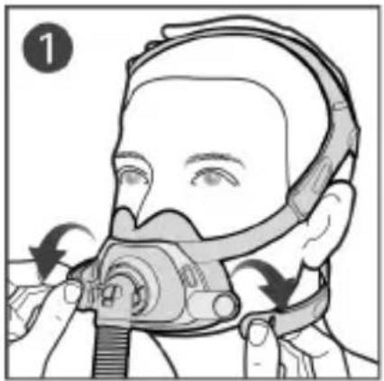 ResMed AirFit F40 - Zdejmowanie maski - 1