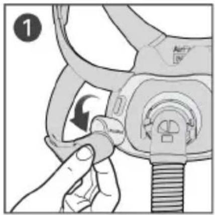 ResMed AirFit F40 - Maske anlegen - 1