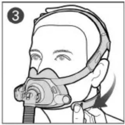 ResMed AirFit F40 - Justere masken - 10