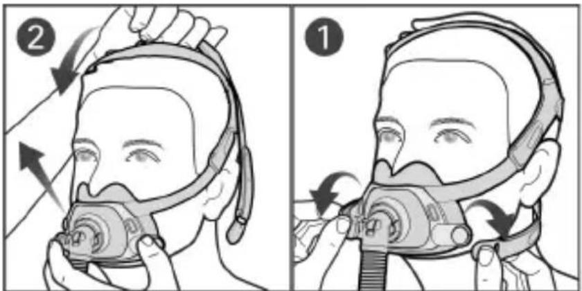 ResMed AirFit F40 - תַעְרָה בְּרָה - 2