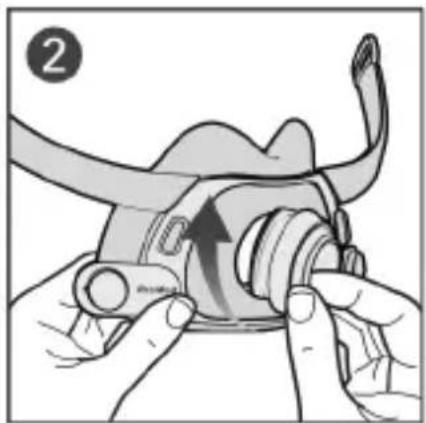 ResMed AirFit F40 - Justere masken - 3