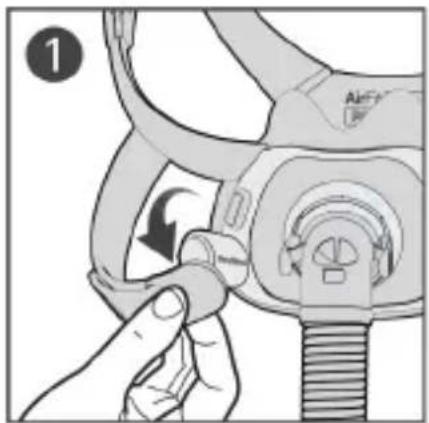ResMed AirFit F40 - Maskin sovittaminen - 1