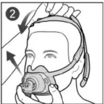ResMed AirFit F40 - Justere masken - 1