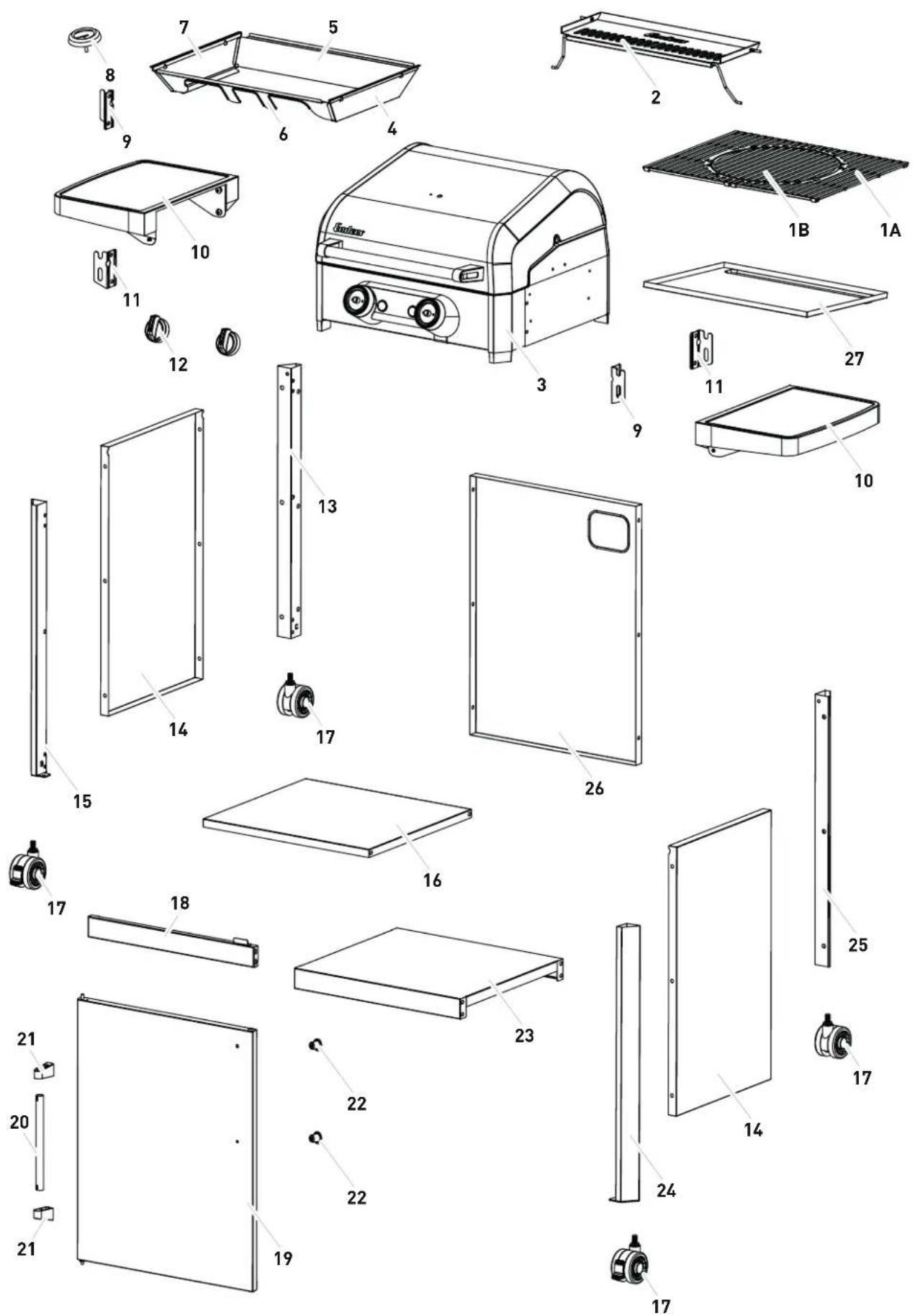 Enders eFlow - LIEFERUMFANG - 1