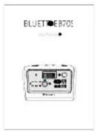 BLUETTI EB70 - Emballage standard - 4