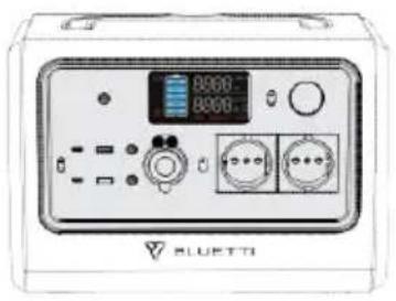 BLUETTI EB70 - Emballage standard - 1