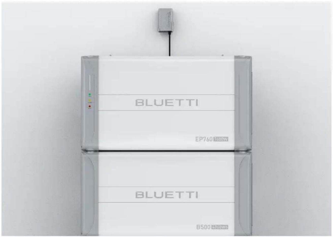 BLUETTI EP760 - Connexion et fonctionnement - 1