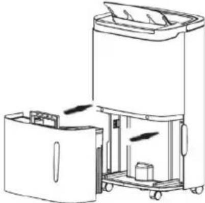 Be Cool BC50LEF2301 - When using the water tank - 2
