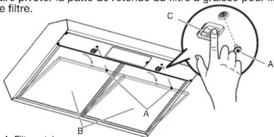AMANA WVU17UC0JB - Nettoyage du filtré : - 1