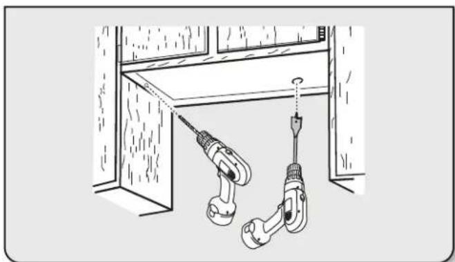 AMANA WVU17UC0JB - 8.Drill Electrical Opening - 1