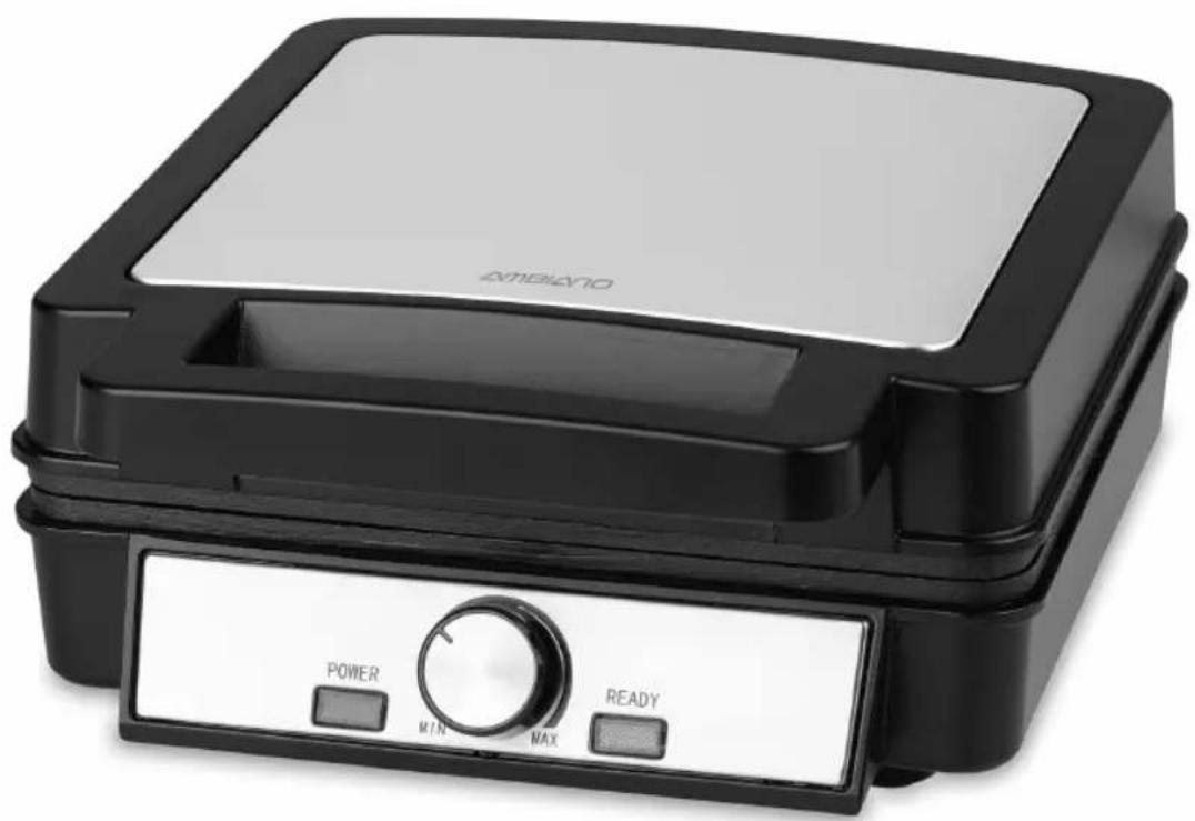 Ambiano GT-SF-LWE-02 - Gaufrier XL - 1