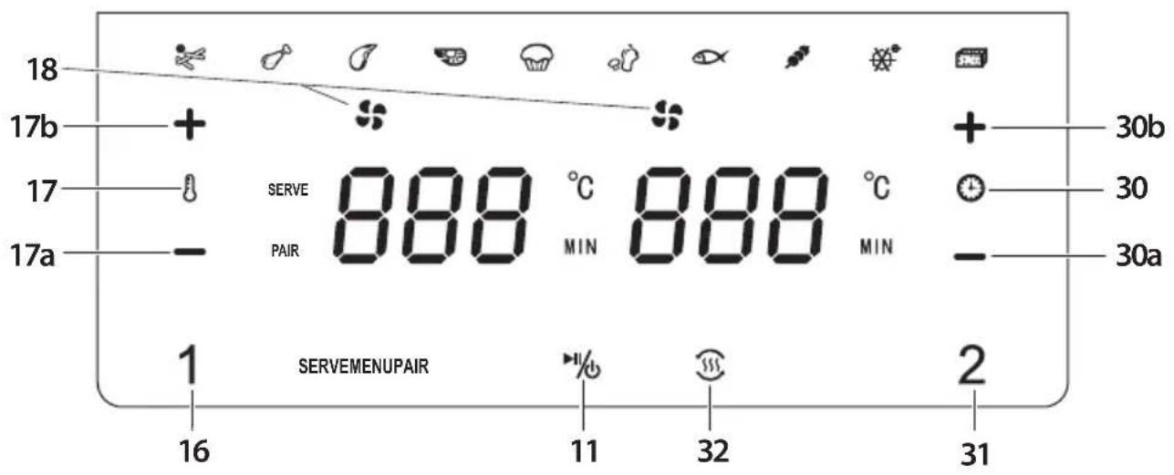 Ambiano GT-DAF-02 - Handmatige voorselectie van de kooktijd en van de temperatuur - 4