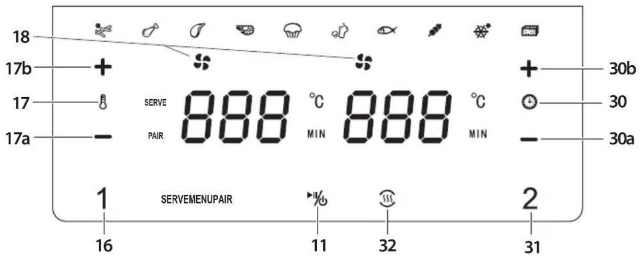 Ambiano GT-DAF-02 - Handmatige voorselectie van de kooktijd en van de temperatuur - 6
