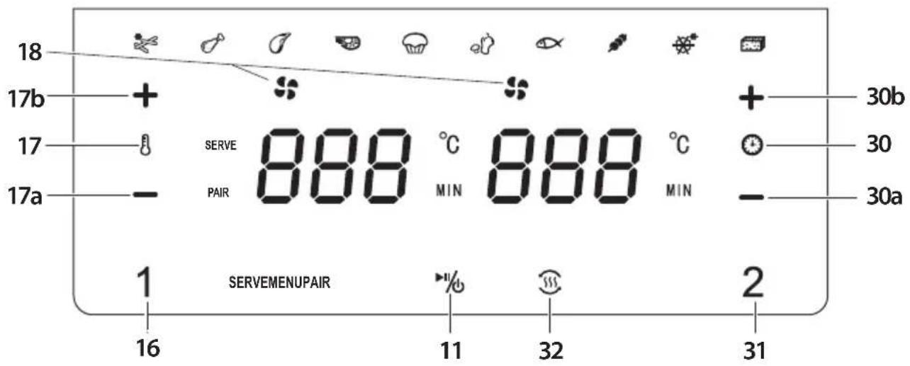 Ambiano GT-DAF-02 - Manuelle Vorwahl der Garzeit und der Temperatur - 3