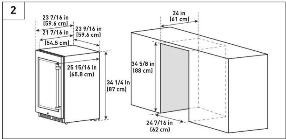 Thor TWC24UL - INSTALLATION - 1