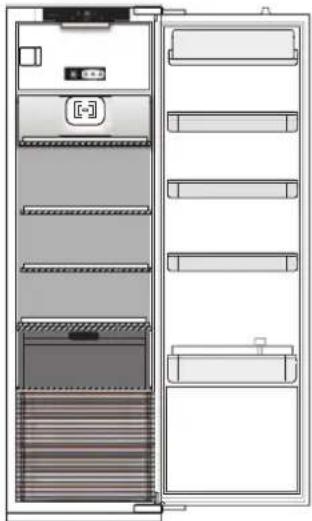 HOTPOINT SB 18012 - VERSE ETENSWAREN EN DRANKEN BEWAREN - 1