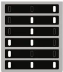 HOTPOINT SB 18012 - Αναμμένα LED Ρυθμίστε τη θερμοκρασία - 1