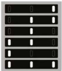 HOTPOINT SB 18012 - LED allumées Température programmée - 1