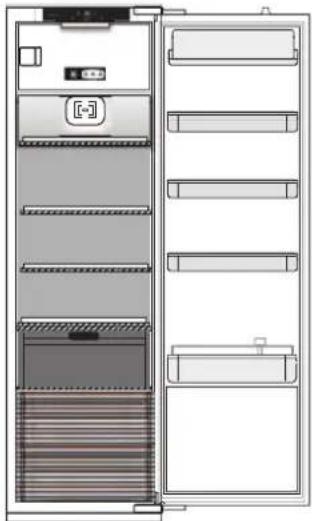 HOTPOINT SB 18012 - AUFBEWAHREN VON FRISCHEN LEBENSMITTELN UND GETRÄNKEN - 1