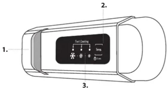 HOTPOINT SB 18012 - PANEL DE CONTROL - 1