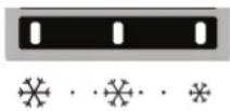 HOTPOINT SB 18012 - LEDs branden Temperatuur instellen - 2