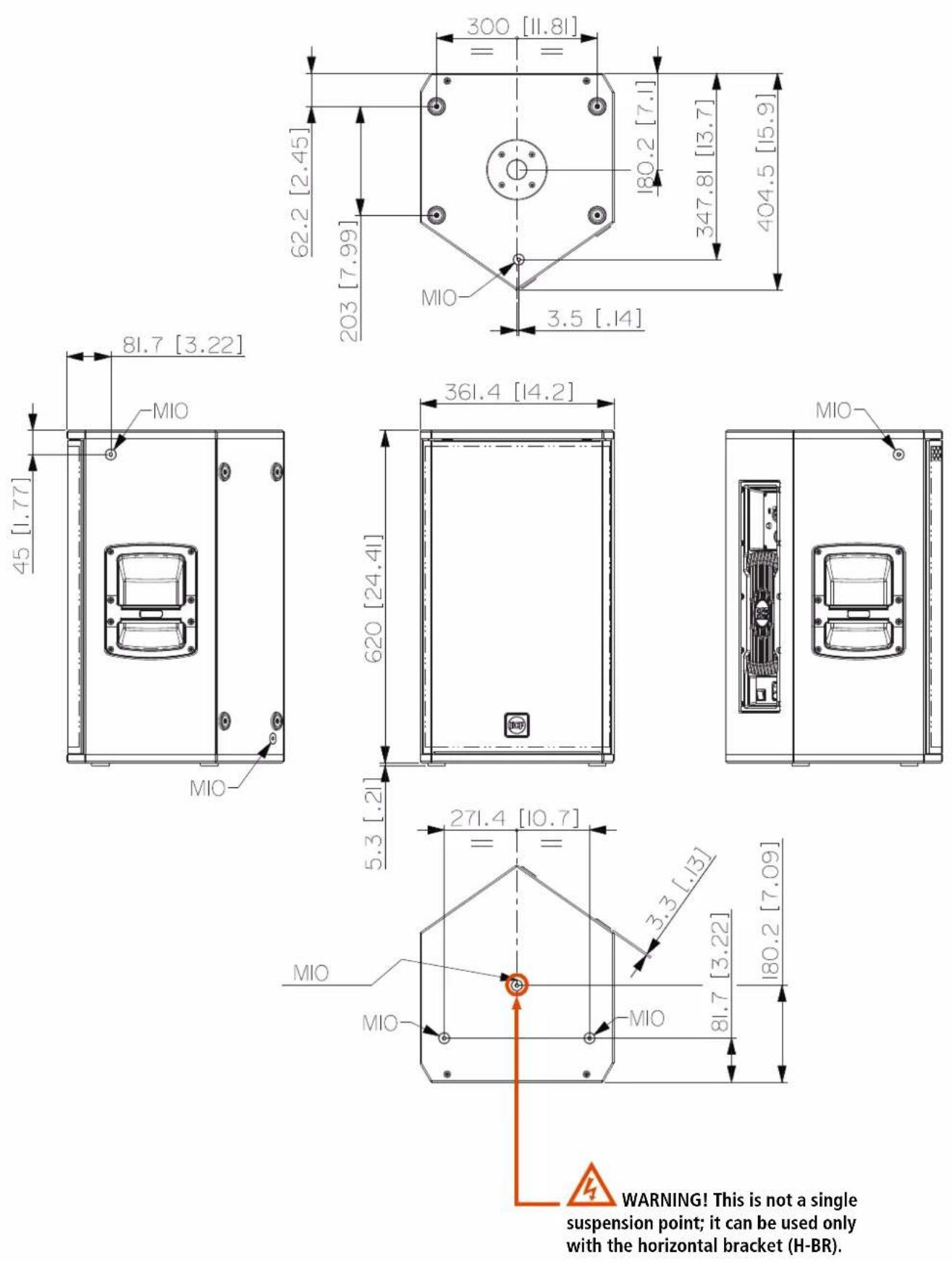 RCF NX 945-A - INSTALACIÓN - 8