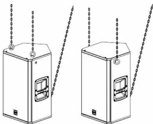 RCF NX 945-A - CONFIGURAZIONI IN SOSPENSIONE - 1