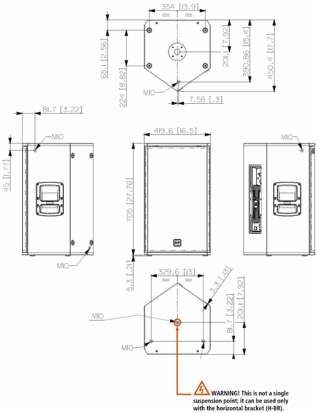 RCF NX 945-A - INSTALACIÓN - 9