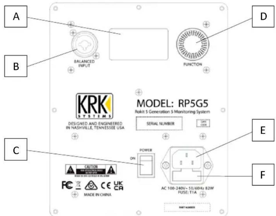 KRK Rokit RP7 G5 - Coussinets d'isolation en mousse pour moniteur - 1