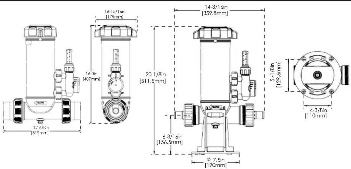 Jandy TruChlor Erosion Feeder - WARNING - 1