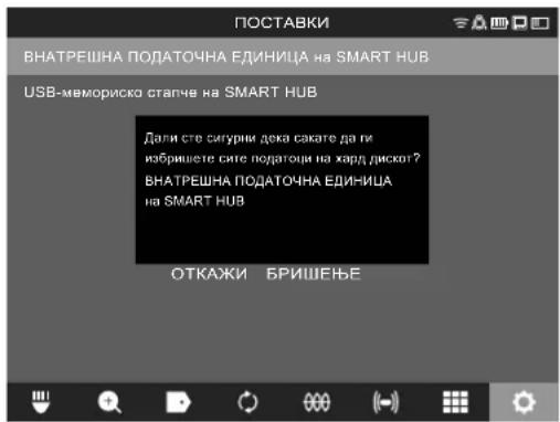 MILWAUKEE M18 SIC30 - Форматирање на внатрешната податочна единица и на USB-мемориското стапче - 2