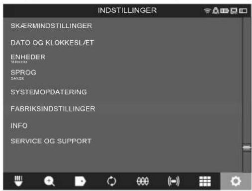 MILWAUKEE M18 SIC30 - Vælg INDSTILLINGER FABRIKSINDSTILLINGER - 1