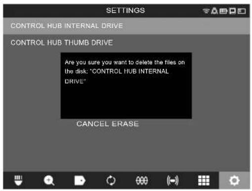 MILWAUKEE M18 SIC30 - Formatting the internal drive and thumb drive - 2