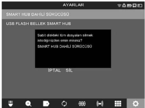 MILWAUKEE M18 SIC30 - Dahili sürücü ve USB flash belleğe format atılması - 2