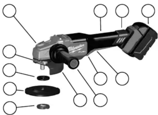 MILWAUKEE M18 FHSAG150XPDB - Lesky - 1