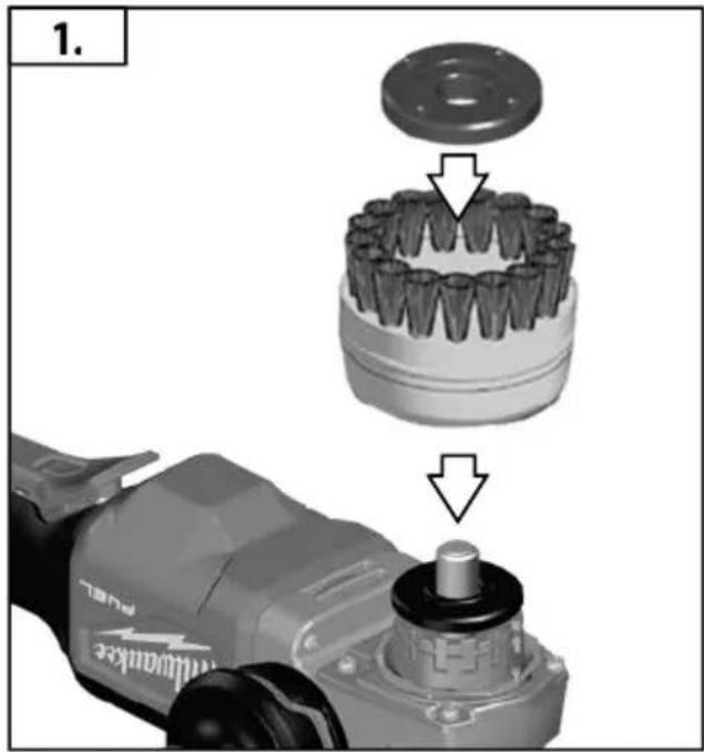 MILWAUKEE M18 FHSAG125XPDB - M18 FHSAG150XPDB - 92