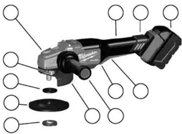 MILWAUKEE M18 FHSAG125XPDB - ps æt»lt« rxpK - 3