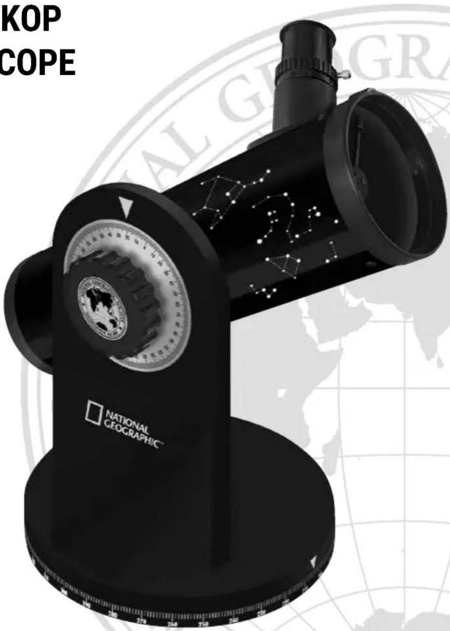 National Geographic 9015000 - KOMPAKT-TELESKOP COMPACT TELESCOPE 76/350 - 1