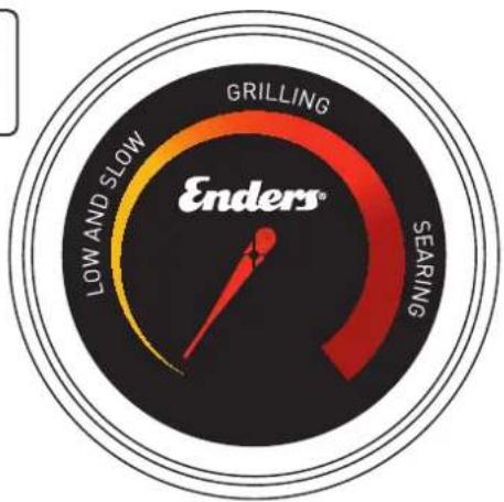 Enders eFlow Pro 2 Turbo SHADOW - THERMOMETER - 2