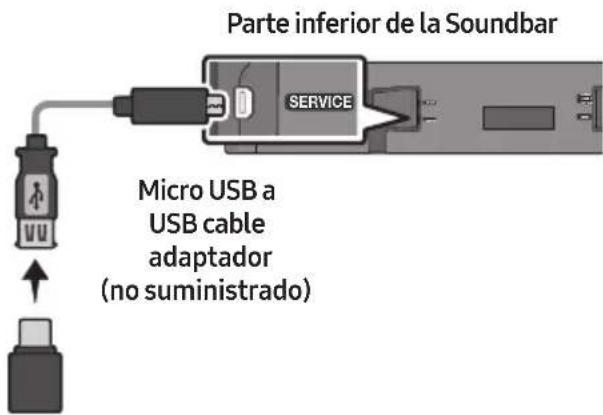 SAMSUNG HW-S61D - Actualización por USB - 1