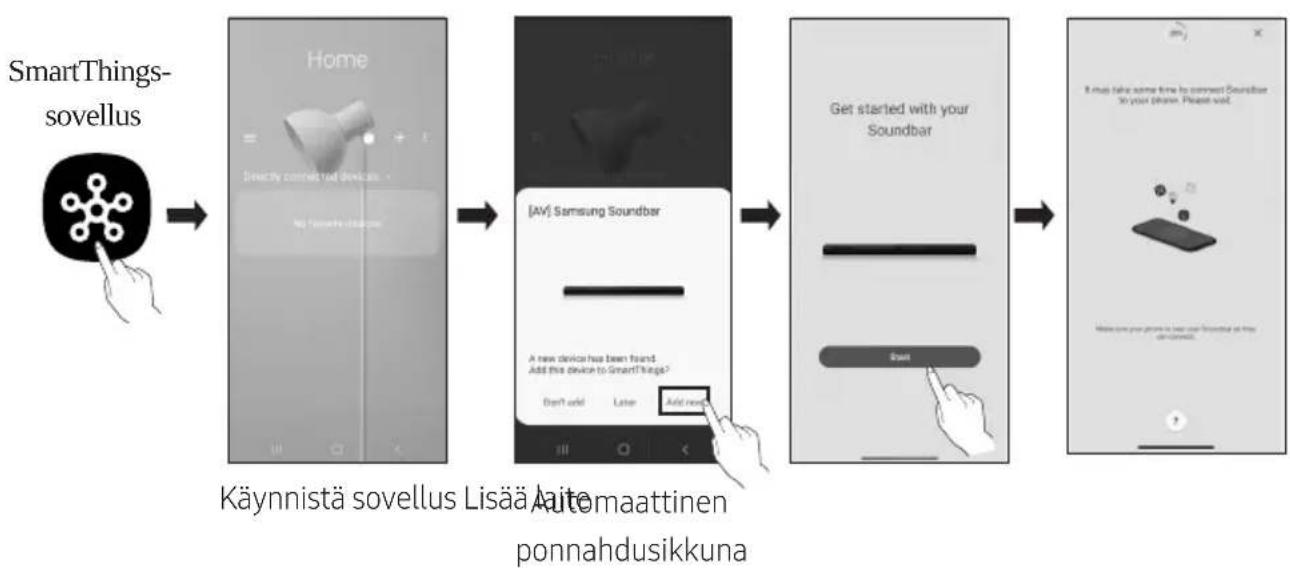 SAMSUNG HW-S60D - Ensimmäinen yhteys - 1