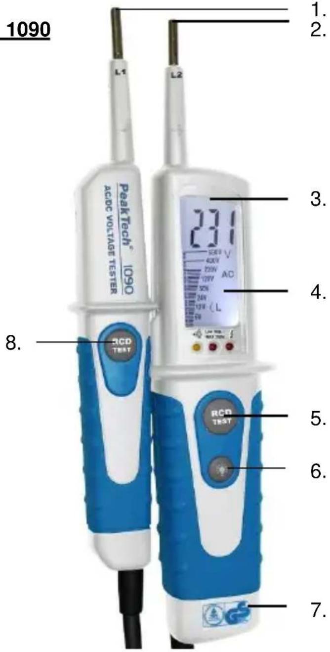 PeakTech 1095 - PeakTech ^® 1090 - 1