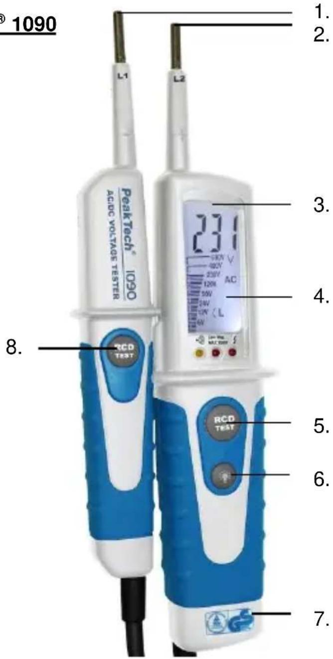 PeakTech 1095 - PeakTech® 1090 - 1