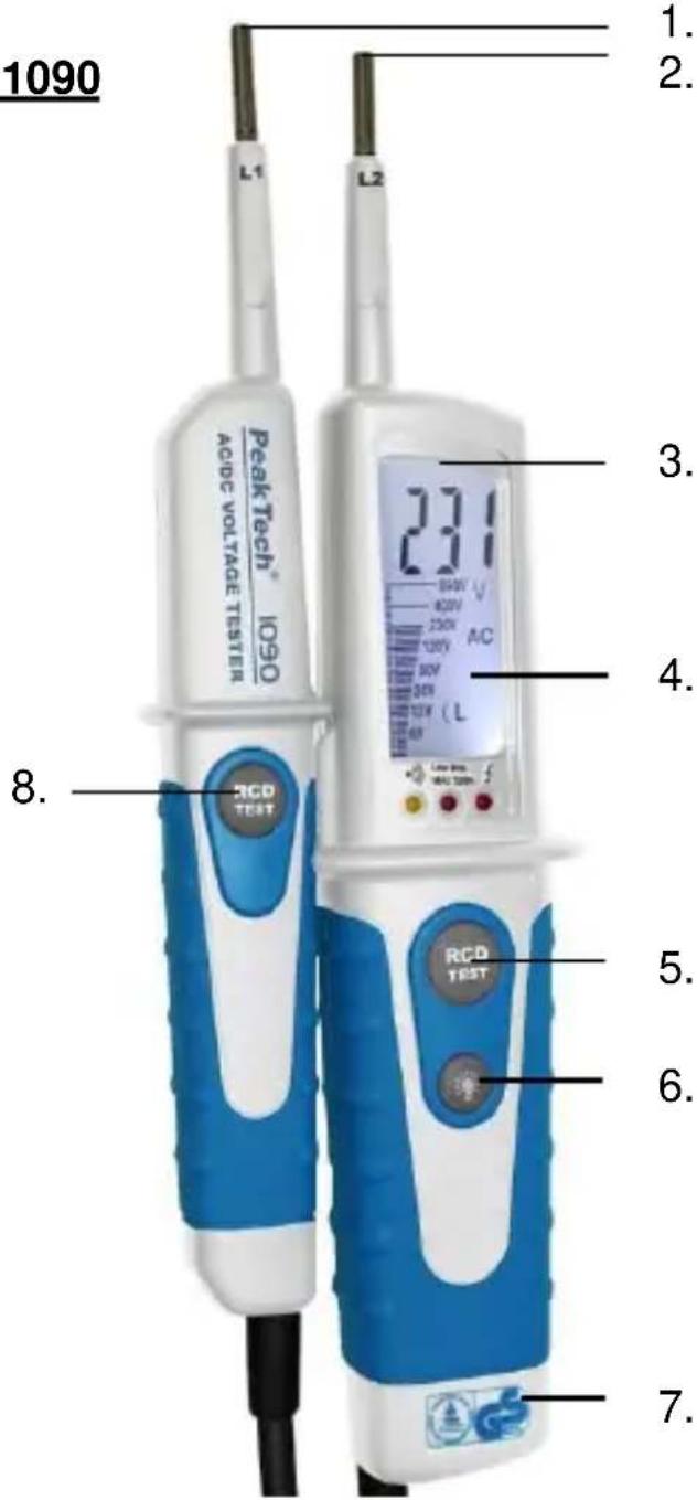 PeakTech 1095 - PeakTech ^® 1090 - 1