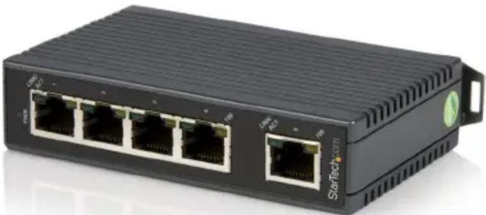 StarTech.com IES5102 - 5ポート アンマネージド業務用Ethernetスイッチ - 1